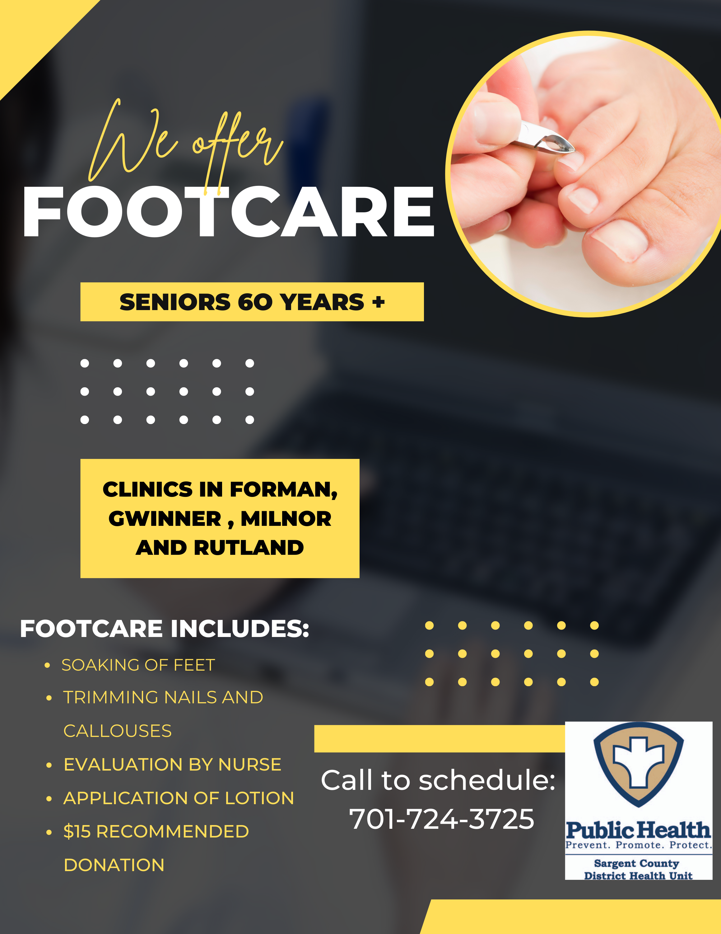 footcare flyer