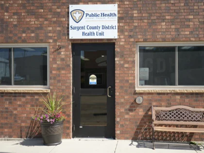 Front of Sargent County District Health Office building