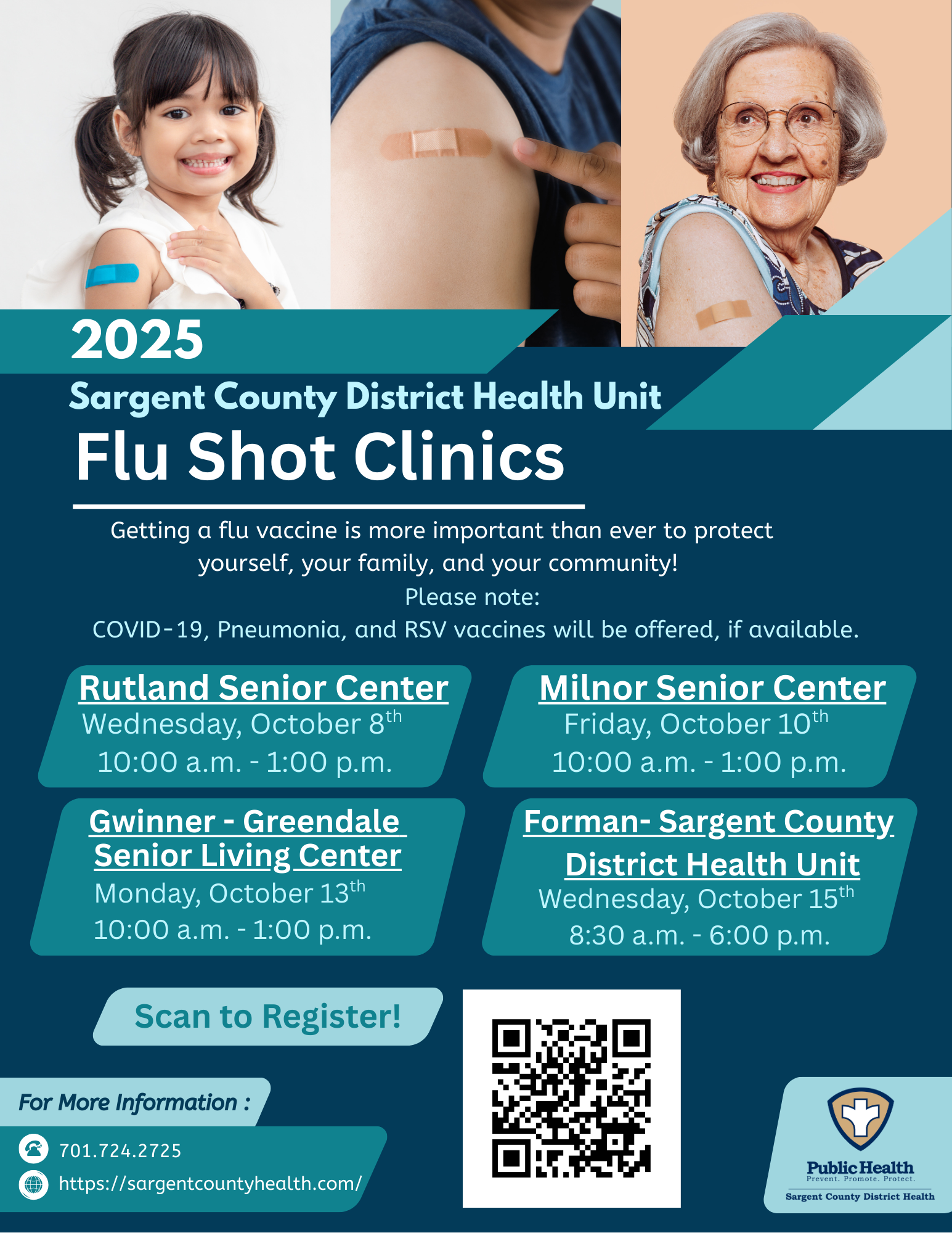 2025 Flu Shot Clinics