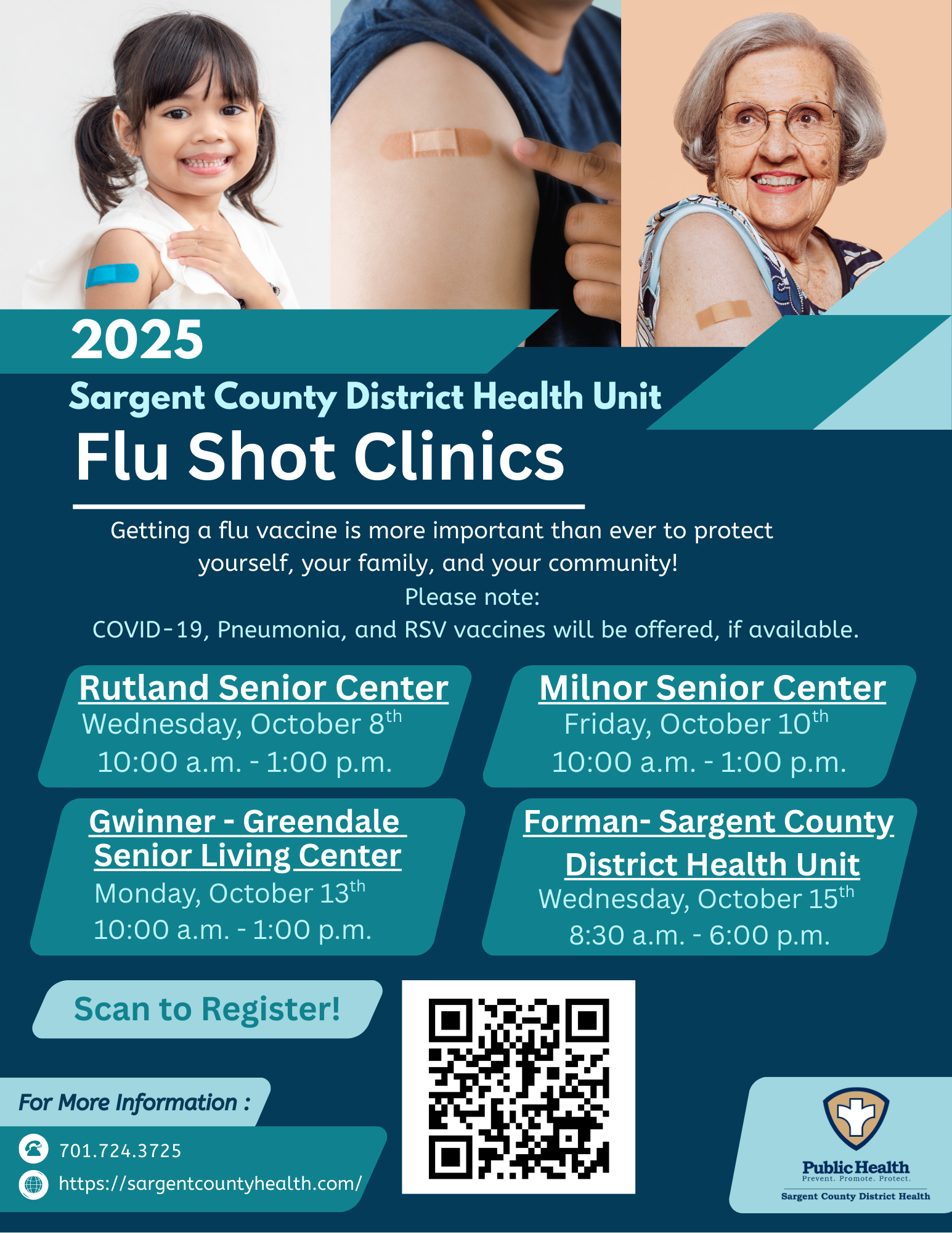 2025 Flu Shot Clinics